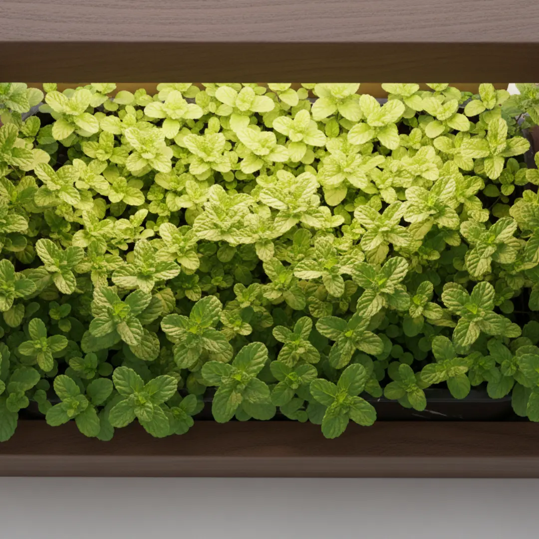 Mint — week 3 bushy plant